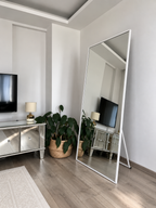 RECHTECK STANDSPIEGEL IN 2 FARBEN | 180×100 CM