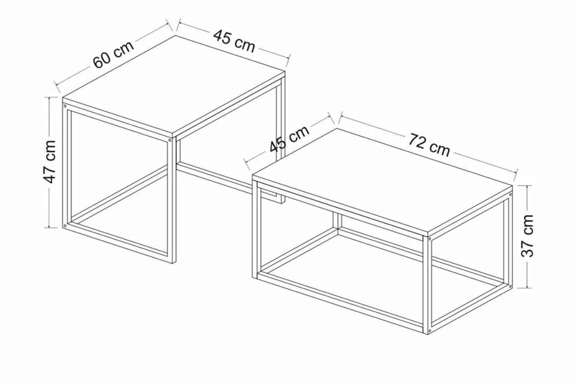 COUCHTISCH SCHWARZ