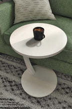 BEISTELLTISCH MIT ROLLEN IN 5 FARBEN