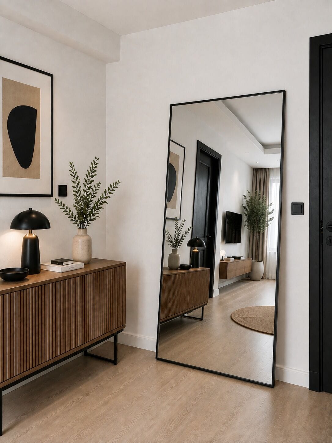 Maison Großer Ganzkörperspiegel Rechteckig 180x80 cm